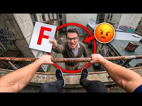ESCAPING ANGRY TEACHER (Epic Parkour POV Chase) Part 9