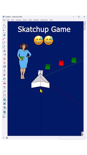 Nice Tower | SketchUp Game 😅 When modeling turns into gaming 🎮💻 Who else has spent hours just playing around in SketchUp instead of actually designing?... | Instagram