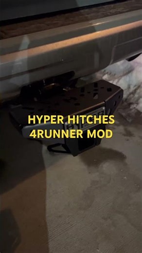 This 4Runner Mod Fixes Roof Access Instantly 👀 | Hyper Hitch Step #shorts #automobile #truck #toyota