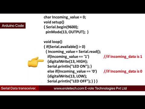 Arduino Master Course Project 47 : Serial Data Transceiver Using Arduino