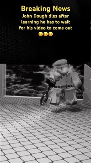 John Dough Dies😔😔😔😔😭😭😭😭💔💔💔💔💔 #roblox #forsaken #johndoe