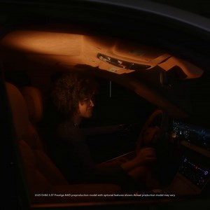 The 27-inch OLED screen combines the infotainment and gauge clusters for a more intuitive drive. The new 2025 Genesis GV80. | Genesis USA