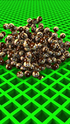 Minecraft Ball (3D) #shorts