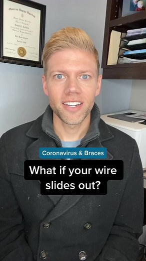 What if your wire slides out of your back bracket? 🤔 More braces tips will be on my IG all week 👍🏼 IG-thebracesguy