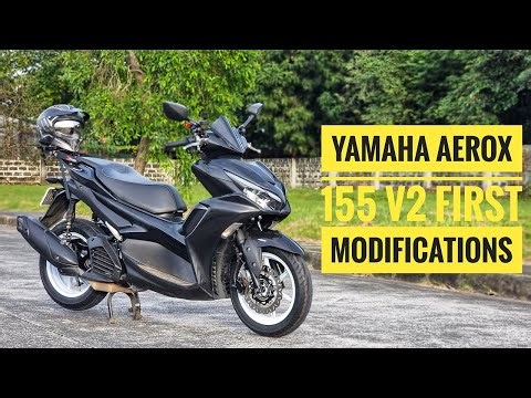 My Yamaha Aerox 155 V2 First Modification