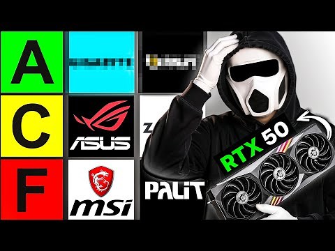 RTX 50 GPUs Tier List: Watch BEFORE You Buy!