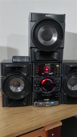 Sony MHC GTR33: Potencia y Calidad de Sonido
