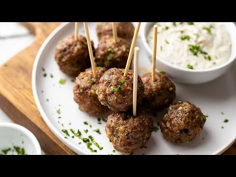 Low Carb Moroccan Meatballs [Keto Ground Lamb Recipe]