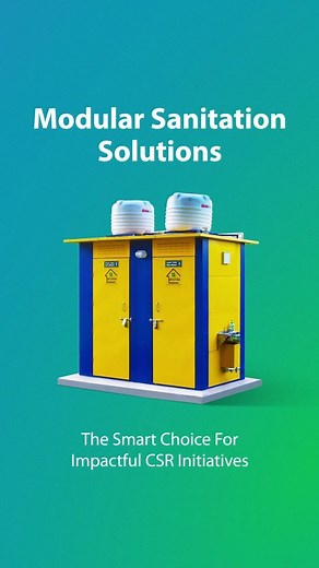 1.7K views · 15 reactions | Our modular sanitation solutions are the...