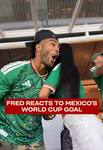 GOOOOOOOOOOOOOOOOAL!!!!!!!!!!! #fredwarner #mexico #worldcup #reaction #celebrate