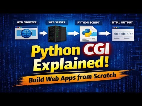 Python CGI Module Explained for BTech..#python #pythonprogramming #btech #engineeringstudents