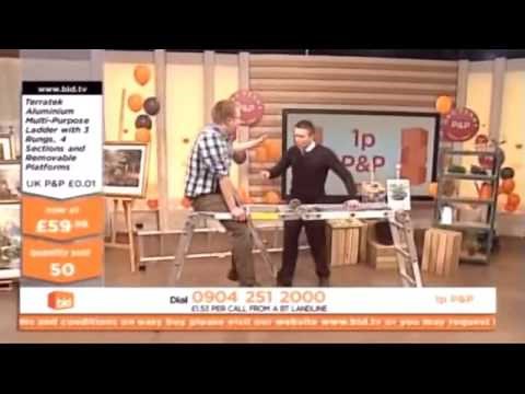 Andy Hodgson & Charlie ladder incident