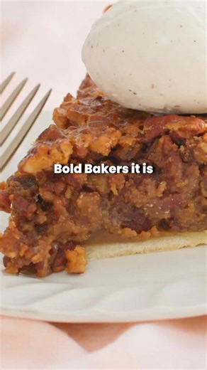 5.8K views · 113 reactions | With my groundbreaking Caramel Pecan Pie Recipe, you’ll crack the code to making decadently gooey, just-sweet-enough pecan pie packed with crunchy, toasted nuts enveloped in creamy buttery caramel filling. This no corn syrup caramel pecan pie recipe needs just 30 minutes of prep time, and it will become your no-fuss go-to for autumn dinners and holiday gatherings. | Bigger Bolder Baking | Facebook