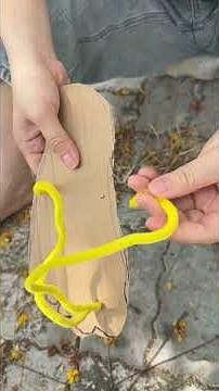 😱 Woman Steps on Sharp Spikes Barefoot… Then Makes DIY Survival Sandals! 🩴🔥