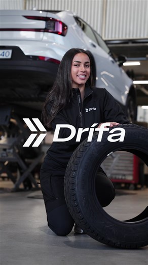 Drífa tengir saman öryggi, einfaldleika og hraða - svo þú getur valið rétt dekk og fengið þau undir bílinn án biðraða. Verslaðu ný vetradekk í dag ❄️ 🌐 drifa.is | Drífa