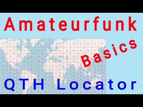 Amateurfunk Basics - Maidenhead QTH Locator