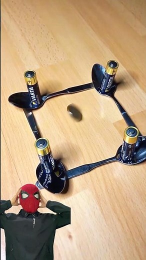 Physics Magic: Testing the Coin, Spoon & Battery Spin Hack!😱