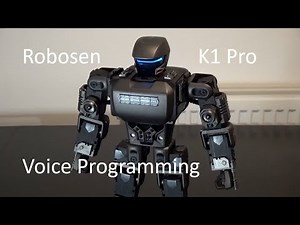 Robosen K1 Pro Voice Programming (does not need an App) Simple Guide