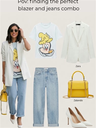 Spring Blazer Outfits: White vs. Black Aesthetic | Outfit Inspo