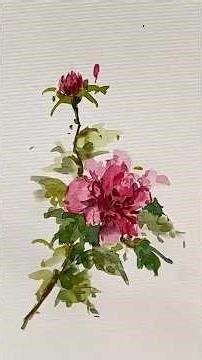 How to Create Stunning Rose Flower Watercolor Art