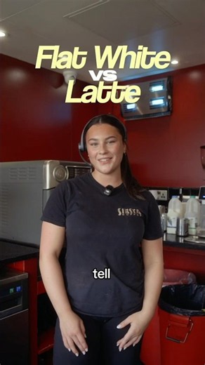 Can you tell the difference between a flat white and a latte? ☕️👀