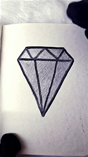 I Tried to colour the Diamond 💎 but it's not so perfect