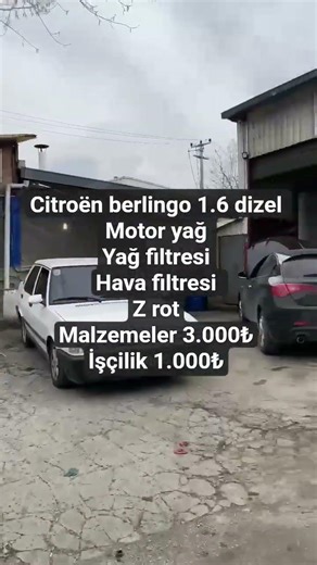 Citroën berlingo 1.6 dizel bakım #Citroën #keşfet #trending #viral #shorts #funny #shortvideo #trend