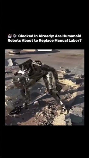 * Clocked In Already: Are Humanoid Robots About to Replace Manual Labor? 🫡