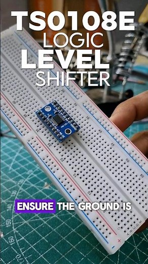 Logic level shifter | TSO108E Connection | #arduino # #homeautomation # #electronics #educational