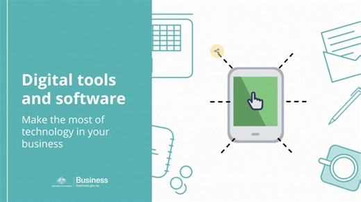 Do you use #technology to help with running your business? From accounting and inventory to time management, there are digital tools and software available to help with all sorts of business-related tasks. Read more about how to make the most of digital tools in your business: bit.ly/3KPUb5o | business.gov.au