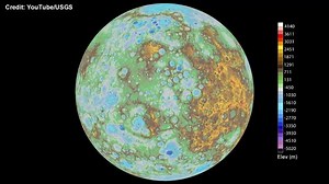 First-ever topographical map of Mercury released