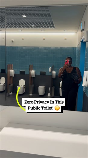57K views · 75 reactions | There's ZERO privacy in these public toilets! 﫣 | Viral Motion | Facebook