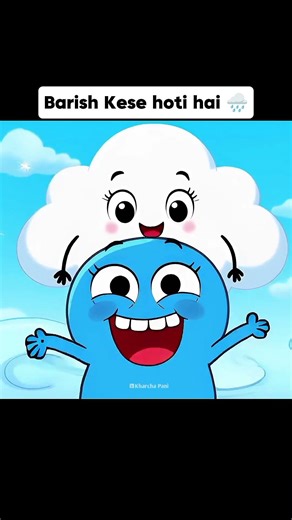 How Rain Actually Forms Inside Clouds!#shorts