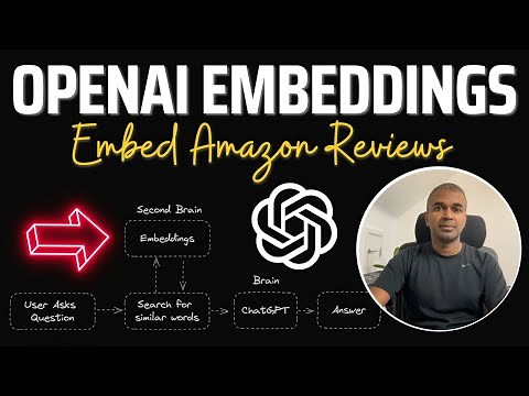OpenAI ChatGPT Embeddings API 🧠 Beginners' EASY Step-by-Step Tutorial 🤯