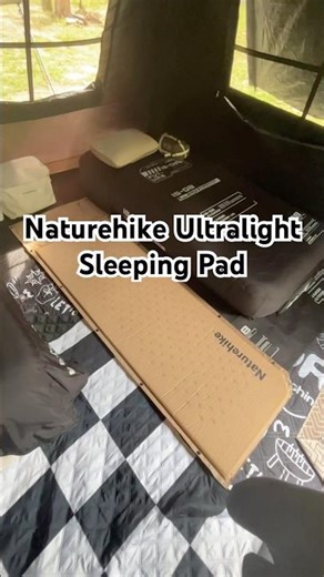 Naturehike ultralight sleeping bag, compact lightweight 😍⛺️🛏️ #camping #sleepingpad #naturehike