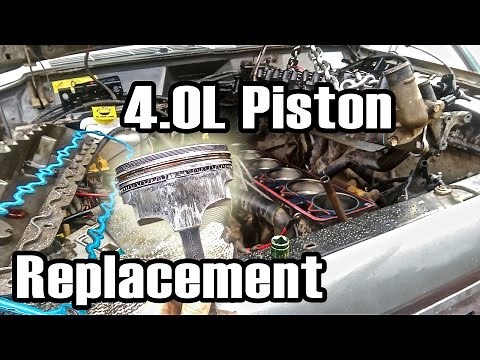 89 Cherokee 4.0L Piston Slap & Replacement