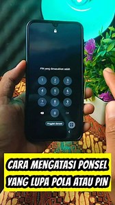 Cara mengatasi ponsel yang lupa pola atau pin #tutorial #tutorialandroid #tipsandroid | Udo Parno