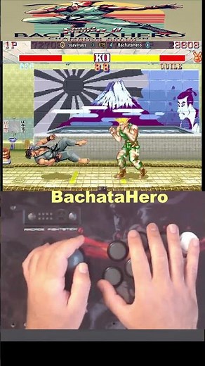 Ryu vs Guile Easy Round Street Fighter II #arcade #retrogaming #sf2ce #shorts #tiktokvideo