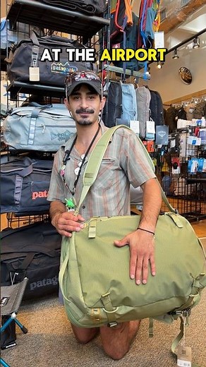 How to attach the shoulder strap on the Patagonia Black Hole MLC 45L