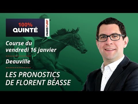 Quinté PMU Predictions - 100% Quinté for Friday, January 16th at Deauville
