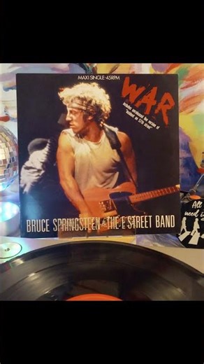 Happy Birthday "Boss" 😎 🎉- Bruce Springsteen & The E Street Band – War (Live) - Original 12" Audio