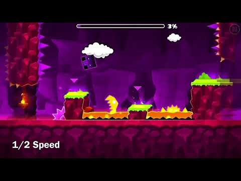 FINGERDASH 128x SPEED! (Geometry Dash)