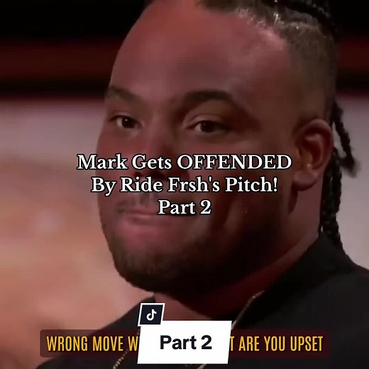 Mark Gets OFFENDED By Ride Frsh's Pitch! Part 2 #sharktank #sharktankusa #fyp