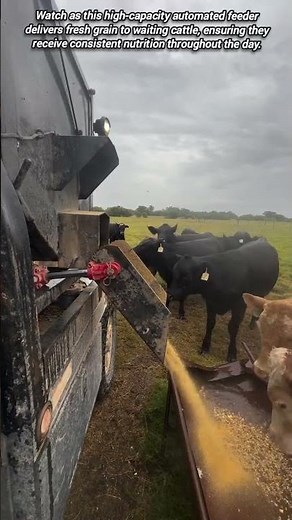 ​Efficient Automated Cattle Feeding System For Modern Livestock Management