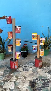 238K views · 1K reactions | Plastic container DIY planter #crafts #trend #idea | Deep's CRAFT | Facebook