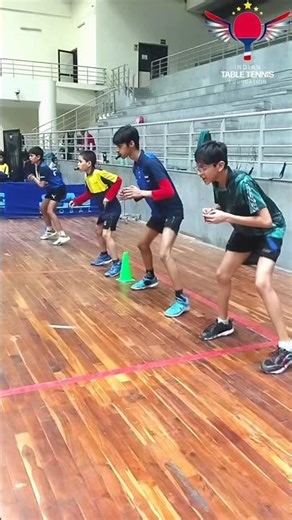 Fast feet 🦶 Sharp Mind 🧠 Levelling up the fitness game at the Indian Table Tennis Academy.