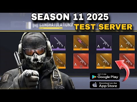 Season 11 Test Server Cod Mobile 2025 | Codm Test Server 2025 | How to Download Test Server in CODM