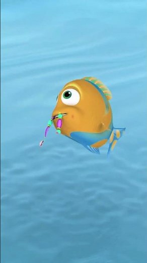 fish surprise! | Fun Kids Cartoon | #alphabet #nurseryrhymes #fish