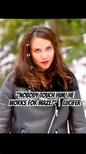 "Nobody TOUCH him! He works for Maze!"｜Lucifer#shortvideo #shorts