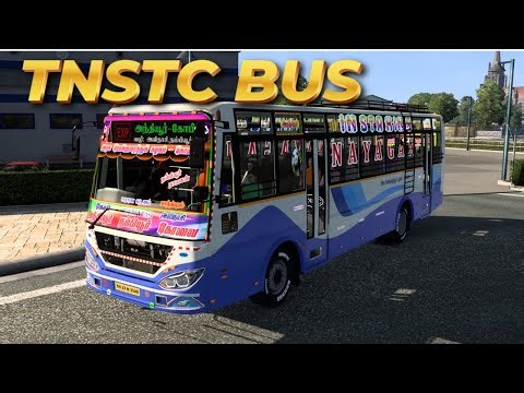 TNSTC BUS RIDE - heavy driving 😎- ETS 2 🔥 Euro Truck Simulator 2